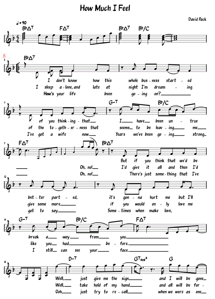 Sheet Music